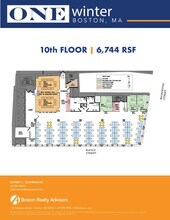 One Winter St, Boston, MA for lease Floor Plan- Image 1 of 1