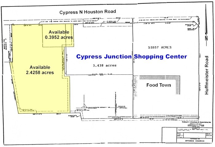 Huffmeister Rd, Cypress, TX for sale Primary Photo- Image 1 of 1