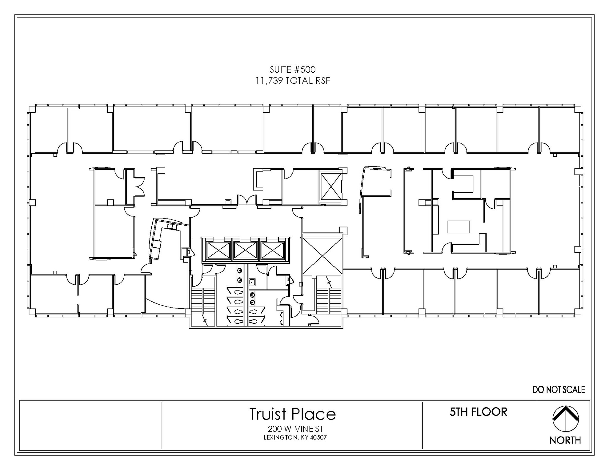 200 W Vine St, Lexington, KY for lease Floor Plan- Image 1 of 1