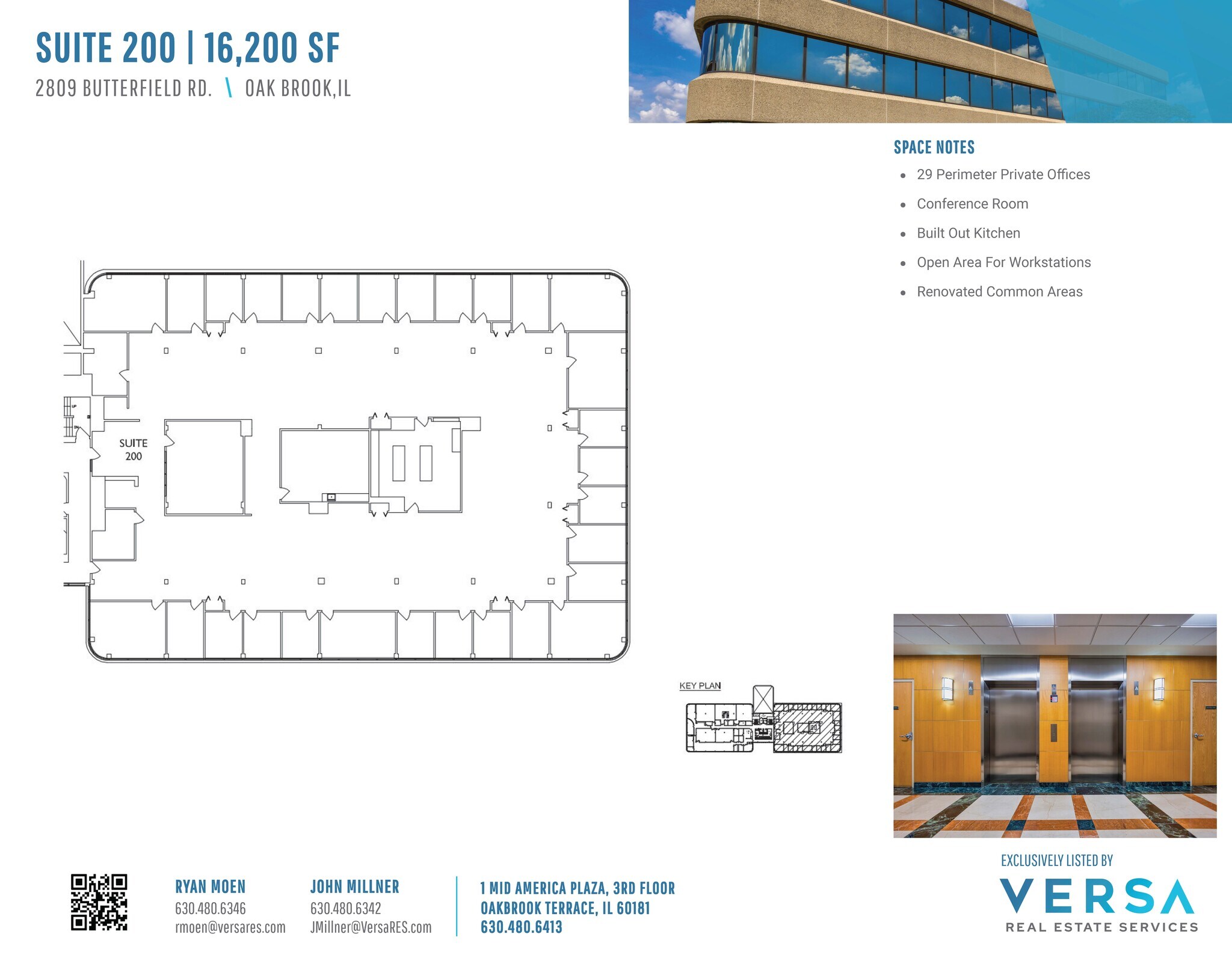 2707 Butterfield Rd, Oak Brook, IL for lease Floor Plan- Image 1 of 1
