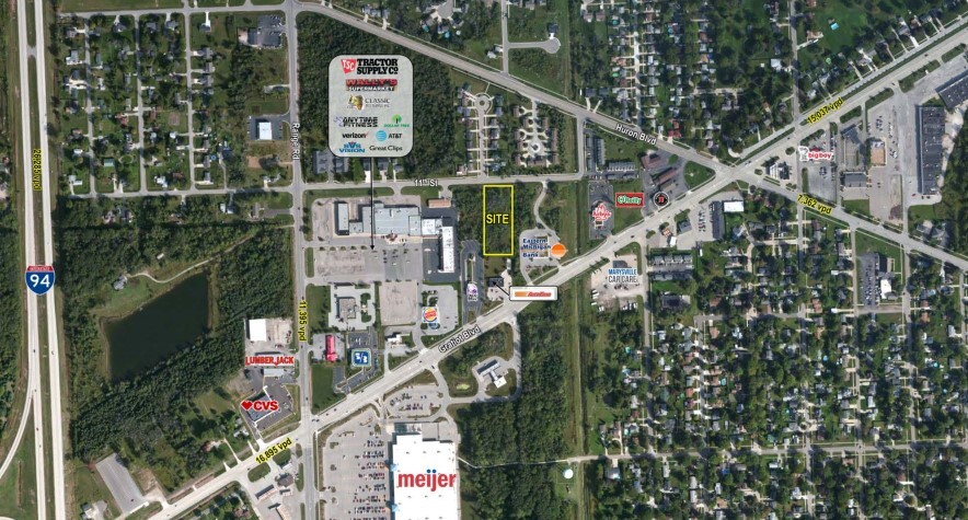 2980 Gratiot Blvd, Marysville, MI for sale - Aerial - Image 2 of 2