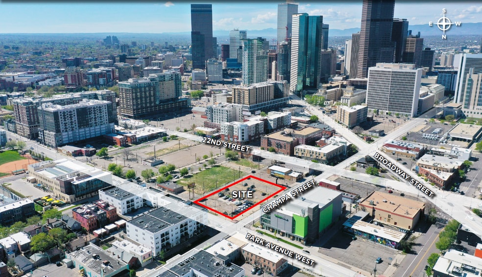 2250 Champa St & 838 W Park Ave portfolio of 2 properties for sale on LoopNet.com - Aerial - Image 1 of 2