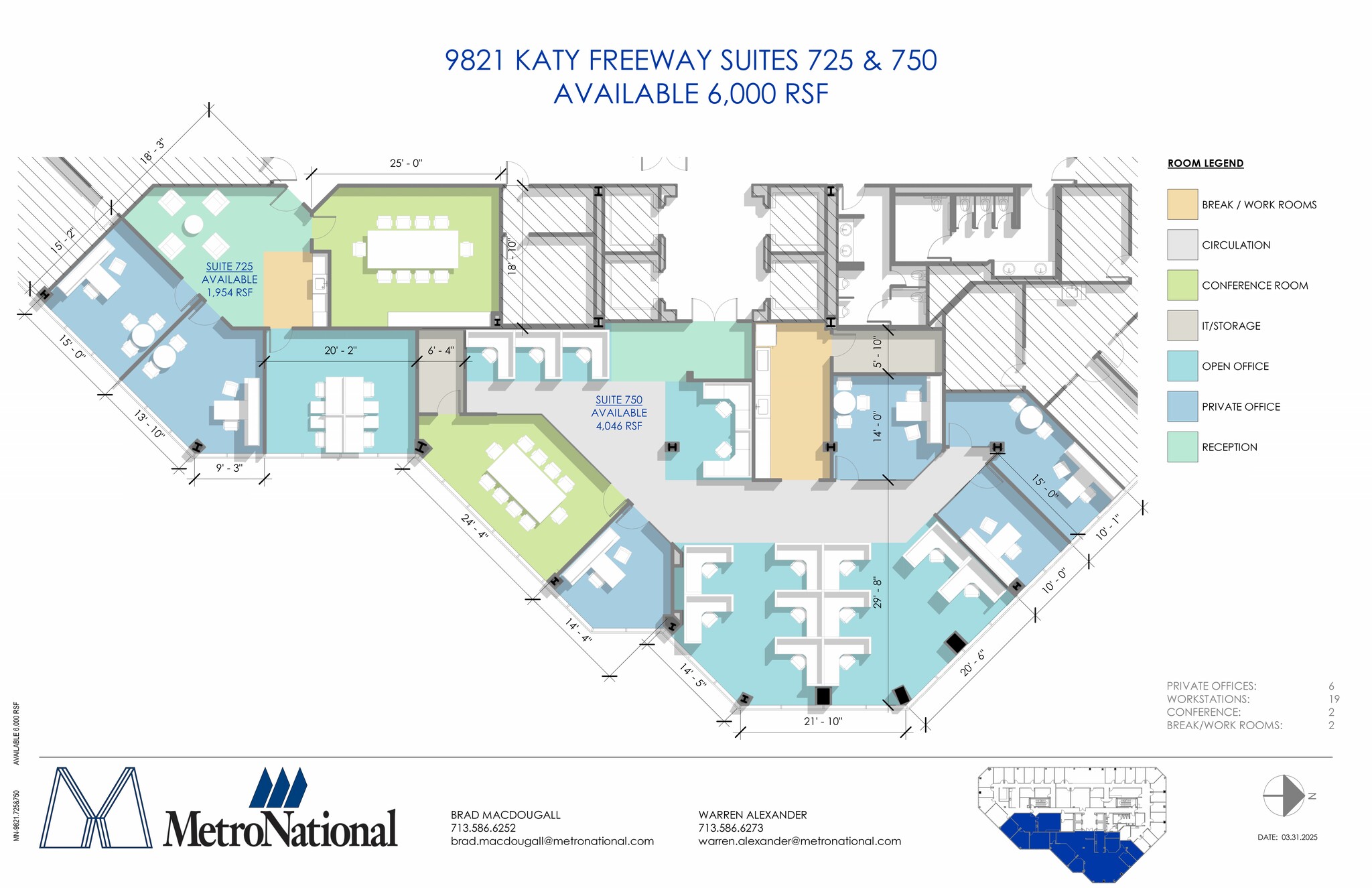9821 Katy Fwy, Houston, TX for lease Site Plan- Image 1 of 1