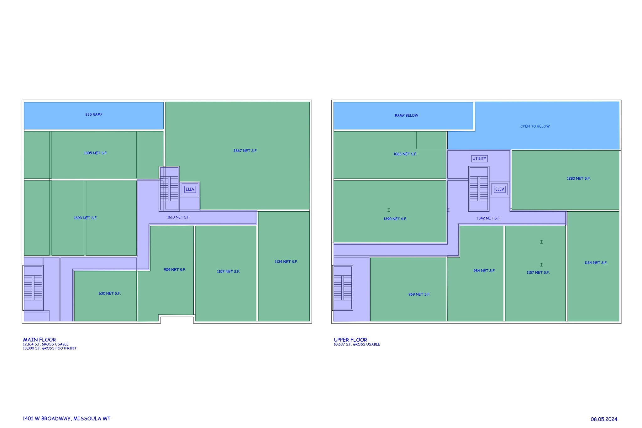 1401 W Broadway St, Missoula, MT for lease Site Plan- Image 1 of 1