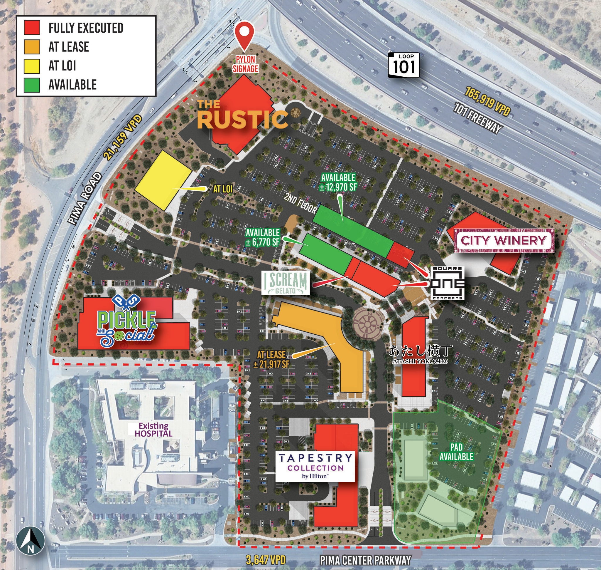 SEC of Loop 101 and Pima Rd, Scottsdale, AZ for lease Interior Photo- Image 1 of 1