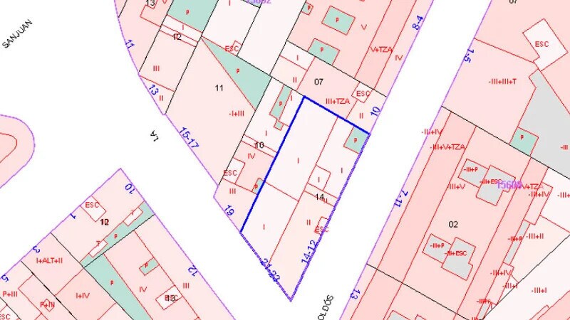 Carrer de la Garrotxa, 21-23, Barcelona, Barcelona for sale Site Plan- Image 1 of 2
