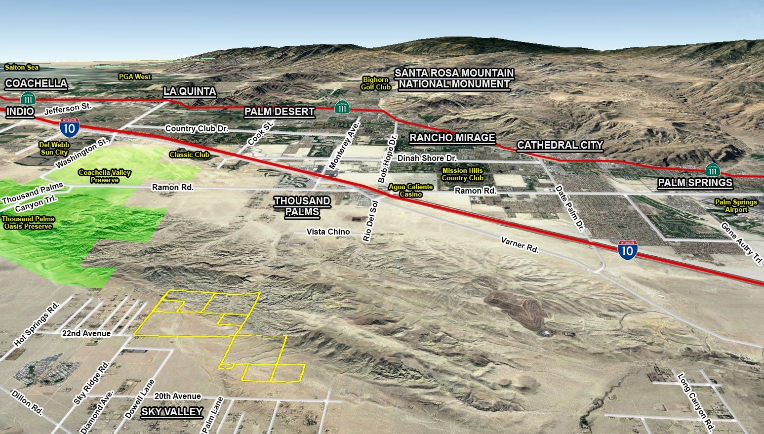 885-Acres Sky Ridge Rd, Sky Valley, CA for sale Primary Photo- Image 1 of 1