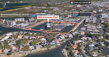 205 S Hoover Blvd, Tampa, FL - AERIAL  map view - Image1