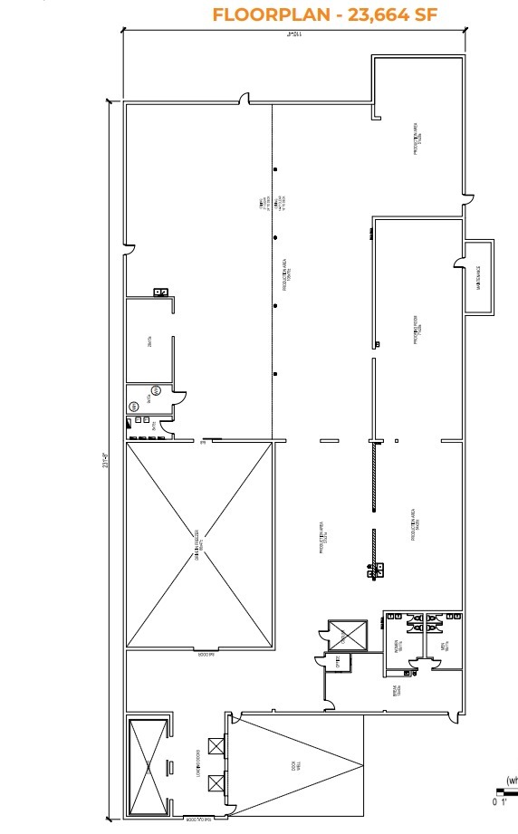 1909 N Beckley Ave, Dallas, TX for lease Floor Plan- Image 1 of 1