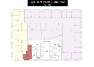 100 Front St, Worcester, MA for lease Floor Plan- Image 1 of 1