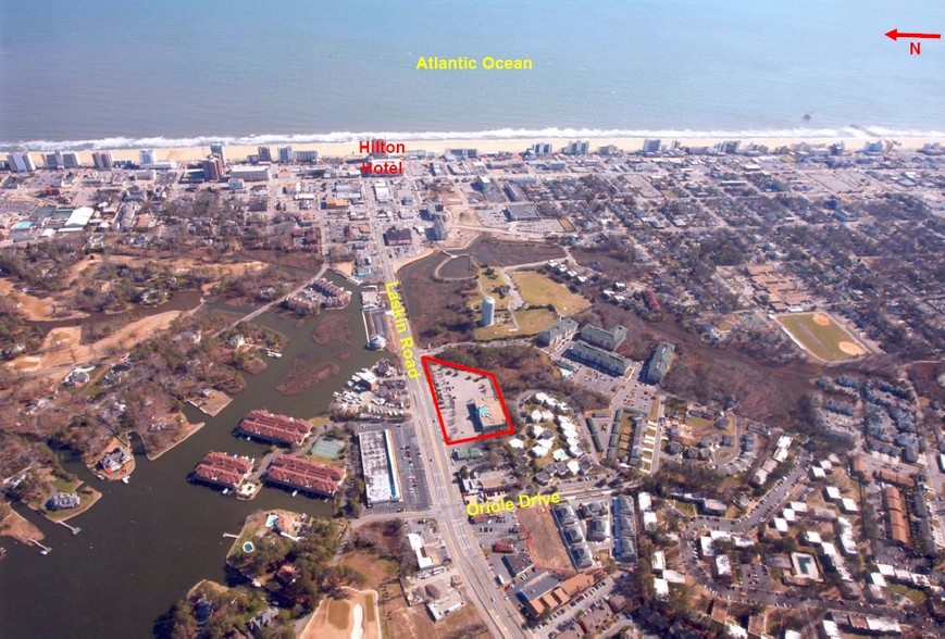 941 Laskin Rd, Virginia Beach, VA for lease - Aerial - Image 3 of 7