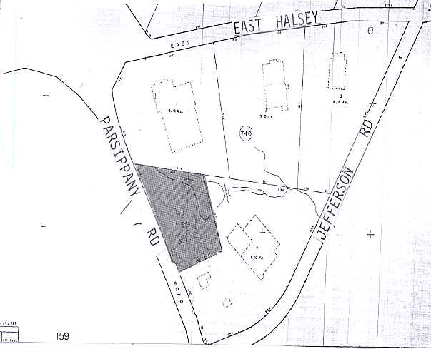 629 Parsippany Rd, Parsippany, NJ for sale - Plat Map - Image 2 of 2