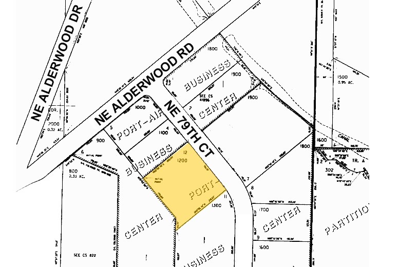 6903-6915 NE 79th Ct, Portland, OR for sale Plat Map- Image 1 of 1