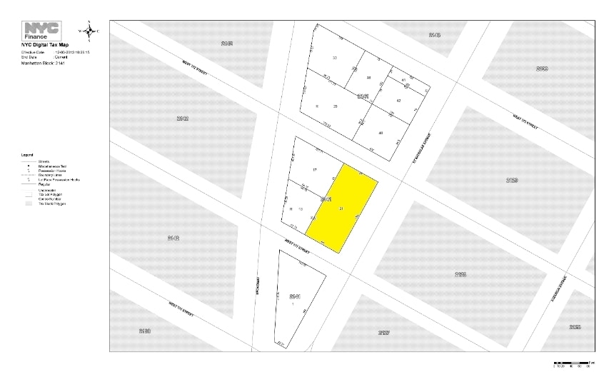 1221 Saint Nicholas Ave, New York, NY for lease - Plat Map - Image 2 of 6