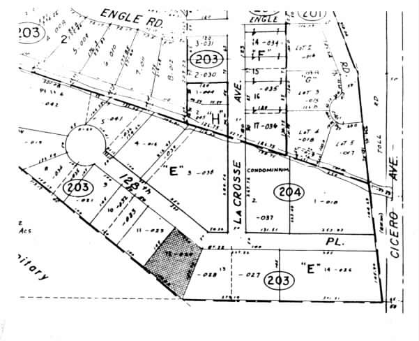 4839 W 128th Pl, Alsip, IL for lease - Plat Map - Image 2 of 23