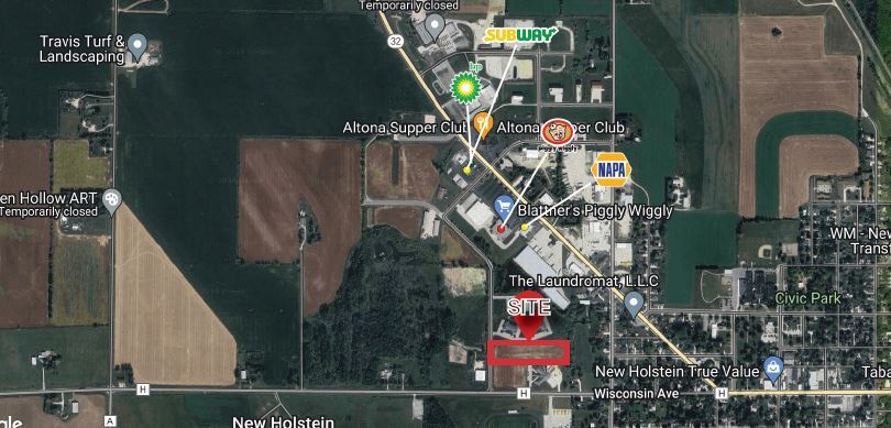 Kennedy Dr, New Holstein, WI for sale - Aerial - Image 2 of 2