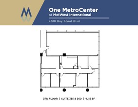 4010 W Boy Scout Blvd, Tampa, FL for lease Floor Plan- Image 2 of 2