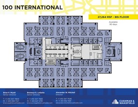 100 International Dr, Baltimore, MD for lease Floor Plan- Image 1 of 1