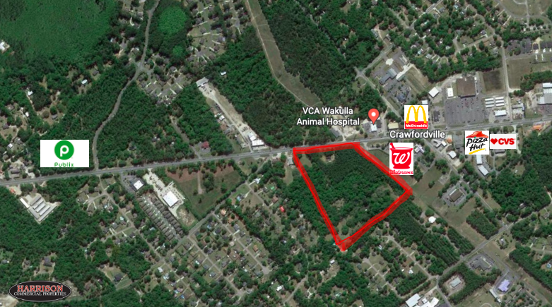 2526 Crawfordville Hwy, Crawfordville, FL for sale - Aerial - Image 2 of 2