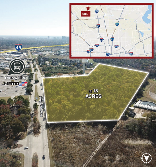 12900 Kuykendahl Rd, Houston, TX for sale - Aerial - Image 1 of 3