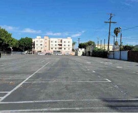 5100 S Broadway, Los Angeles, CA - aerial  map view