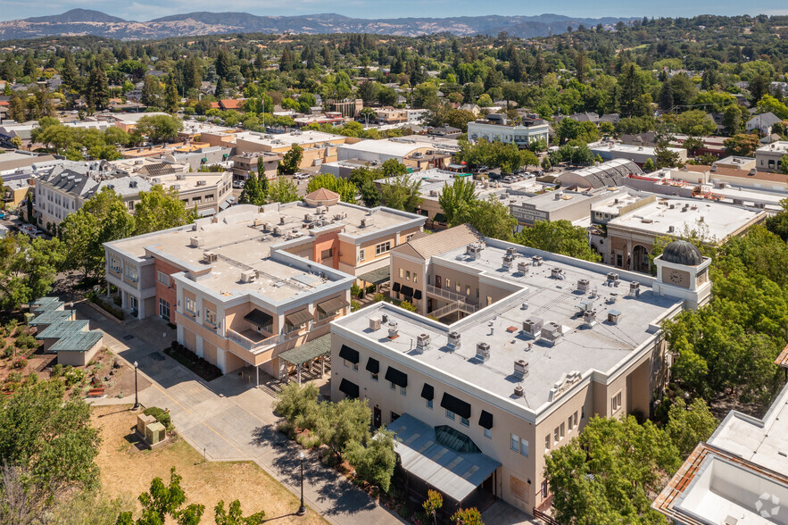 331-349 Healdsburg Ave, Healdsburg, CA for lease - Aerial - Image 3 of 3