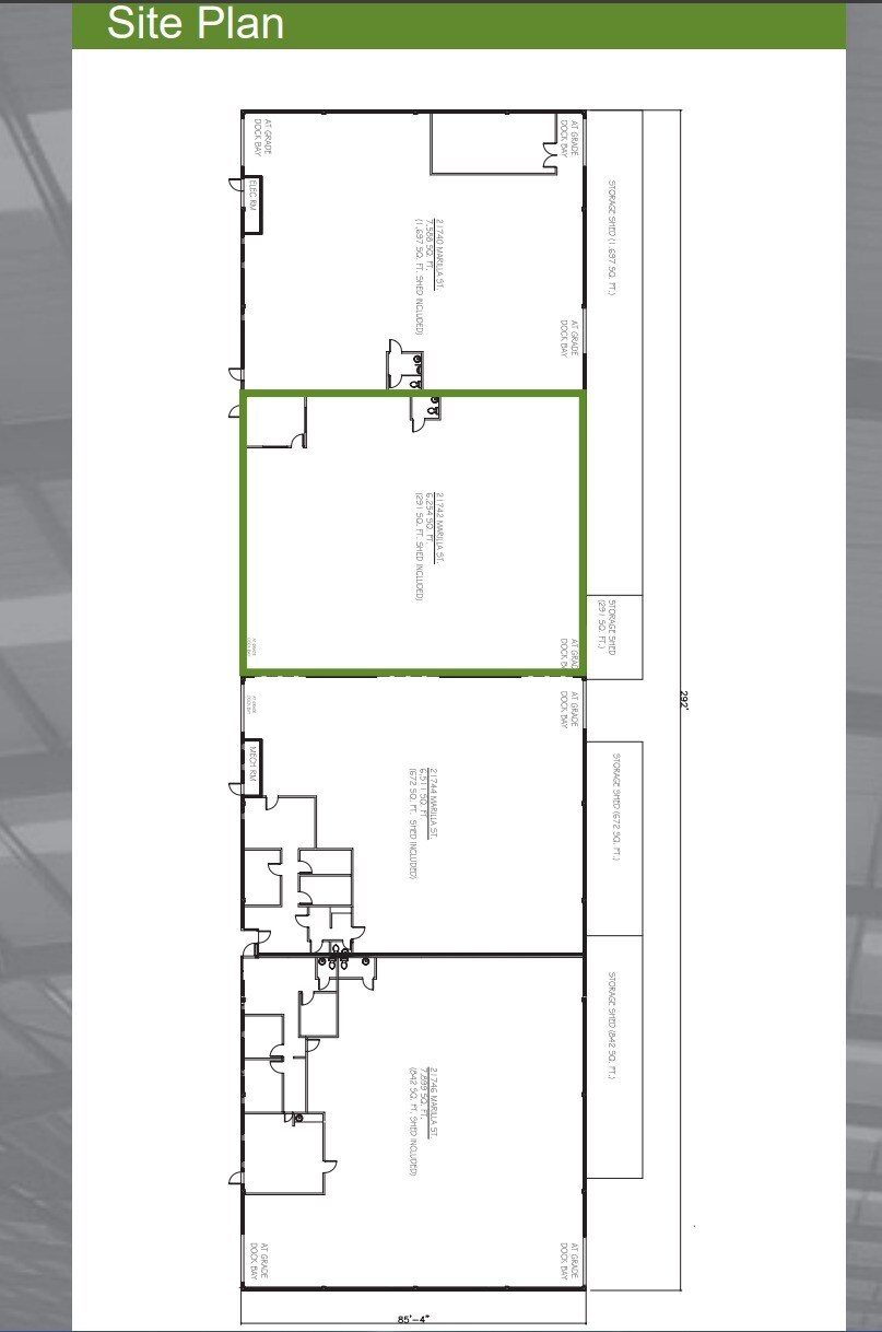 21740-21748 Marilla St, Chatsworth, CA for lease Floor Plan- Image 1 of 1
