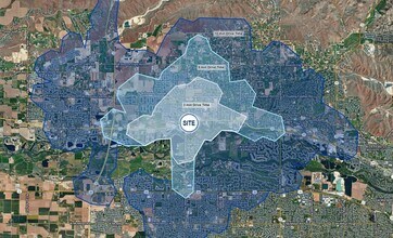 4648 & 4526 Old Valley Rd, Eagle, ID - AERIAL  map view