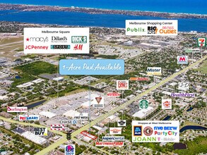 1955 W New Haven Ave, West Melbourne, FL - AERIAL map view - Image1