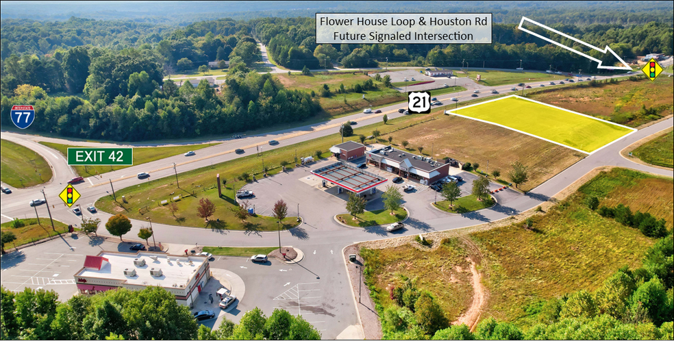 Hwy 21 Hwy, Troutman, NC for sale - Building Photo - Image 3 of 4