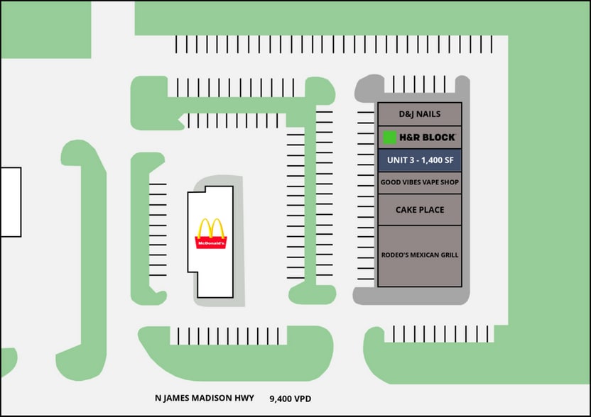 15960 N James Madison Hwy, Dillwyn, VA for lease - Building Photo - Image 2 of 4