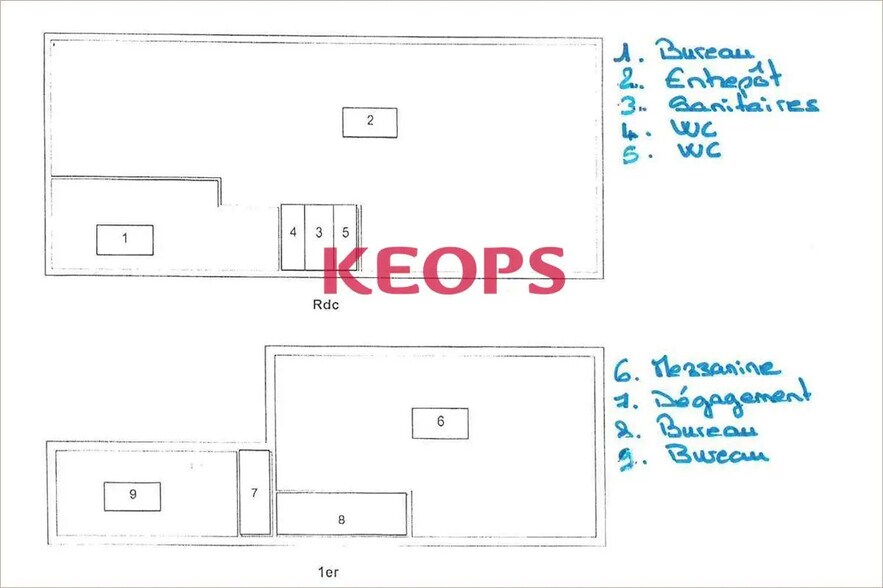 Flex in Toulouse for lease - Floor Plan - Image 2 of 3