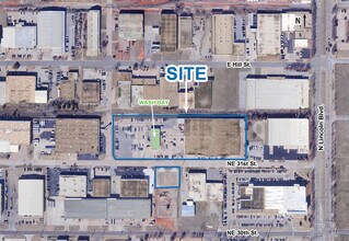 317 NE 31st St, Oklahoma City, OK - AERIAL  map view - Image1