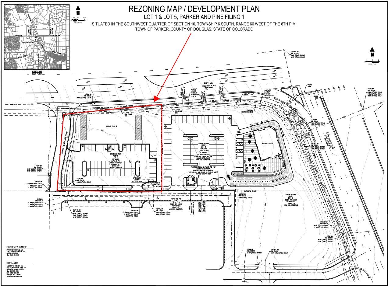 12045 S Parker Rd, Parker, CO for sale Site Plan- Image 1 of 22