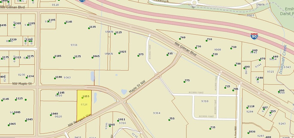 1055 NW Maple St, Issaquah, WA for lease - Plat Map - Image 2 of 11