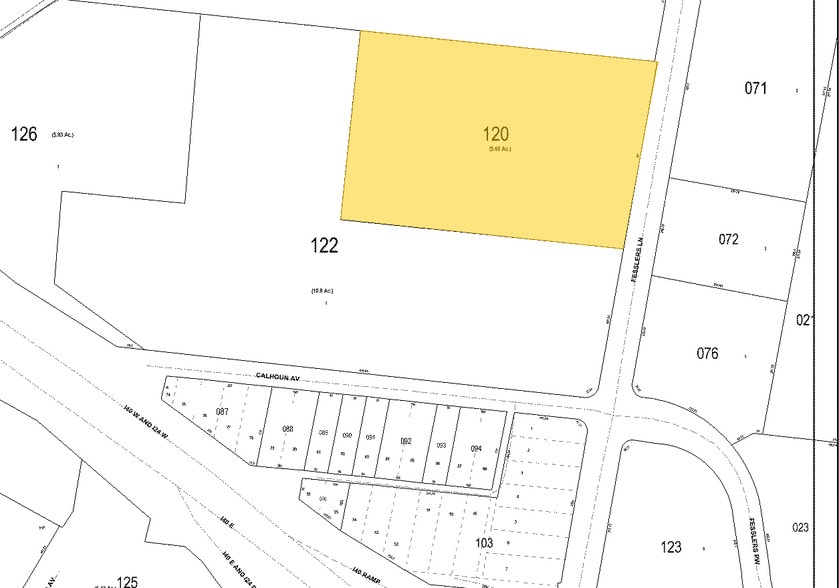 317 Fesslers Ln, Nashville, TN for lease - Plat Map - Image 3 of 5