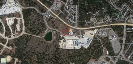 Sweetwater Village, Bee Cave, TX - aerial  map view