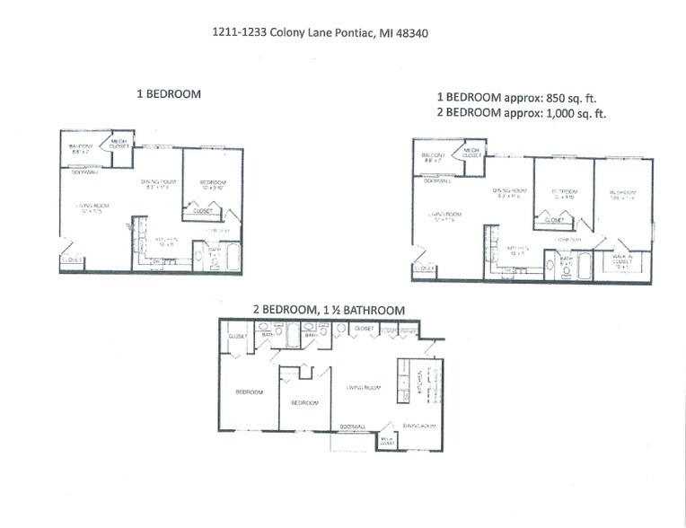 1250 E Walton Blvd, Pontiac, MI for sale - Building Photo - Image 1 of 1