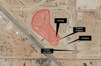 167 Kelly Rd, Carlsbad, NM - aerial  map view