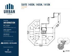 222 W Las Colinas Blvd, Irving, TX for lease Floor Plan- Image 1 of 2