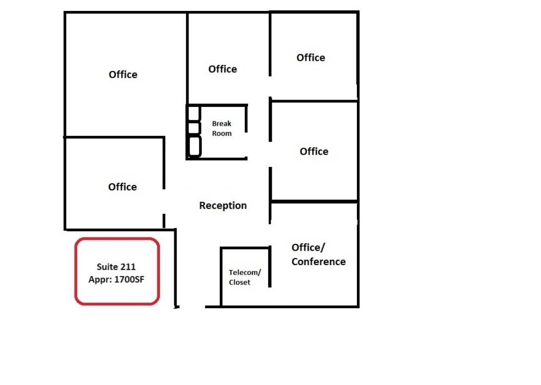 833 E Arapaho Rd, Richardson, TX for lease Floor Plan- Image 1 of 1