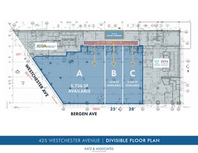 425 Westchester Ave, Bronx, NY for lease Floor Plan- Image 2 of 2