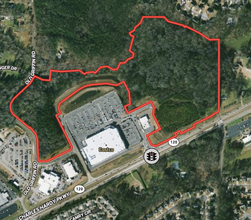 Charles Hardy Pkwy, Dallas, GA - aerial  map view