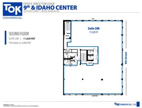 225 N 9th St, Boise, ID for lease Floor Plan- Image 1 of 1