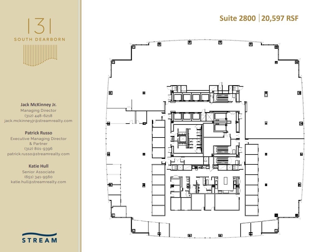 131 S Dearborn St, Chicago, IL for lease Floor Plan- Image 1 of 3