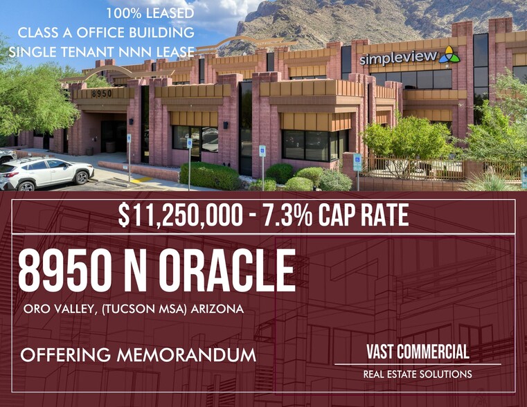 8950 N Oracle Rd, Oro Valley, AZ for sale - Building Photo - Image 1 of 12