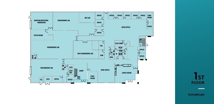 17034 Camino San Bernardo, San Diego, CA for lease Floor Plan- Image 1 of 2