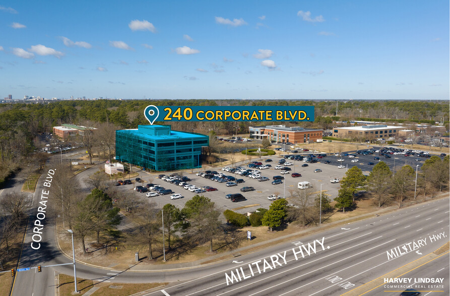 240 Corporate Blvd, Norfolk, VA for lease - Aerial - Image 2 of 24