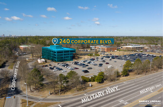 240 Corporate Blvd, Norfolk, VA - aerial  map view - Image1