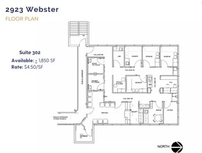 2923 Webster St, Oakland, CA for lease Floor Plan- Image 1 of 1